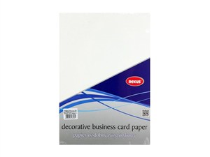 Obrazek Papier wizytówkowy A4/20K biały Juta