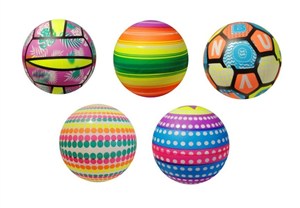 Obrazek Piłka gumowa MIX