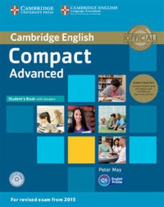 Picture of Compact Advanced Student's Book Pack Student's Book with Answers with CD-ROM and Class Audio 2CD