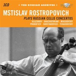 Obrazek Mstislav Rostropovich plays Russian Cello Concertos