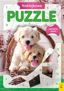 Obrazek Naklejkowe puzzle Zabawne pieski