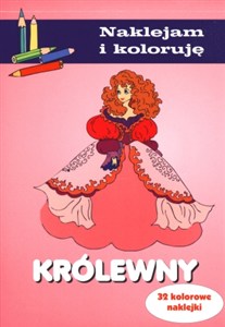 Obrazek Królewny Naklejam i koloruję