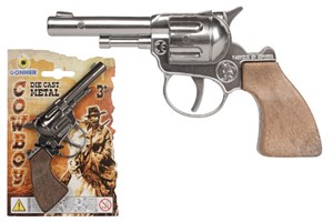Picture of Metalowy rewolwer kowbojski