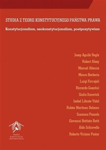 Obrazek Studia z teorii konstytucyjnego państwa prawa