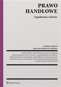 Obrazek Prawo handlowe. Zagadnienia wybrane