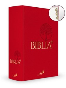 Obrazek Biblia Plus płótno czerwona paginacja