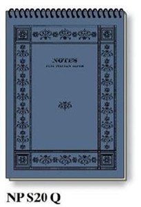Obrazek Kołonotes ozdobny A5 64 kartki NP S20Q