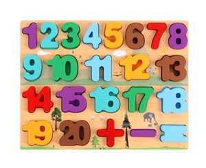 Picture of Układanka drewniana Liczby