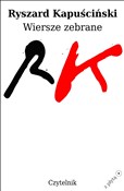 Książka : Wiersze ze... - Ryszard Kapuściński