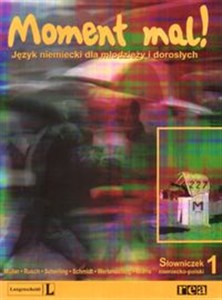 Obrazek Moment mal! Słowniczek 1- Język niemiecki dla młodzieży i dorosłych