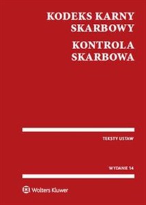 Picture of Kodeks karny skarbowy Kontrola skarbowa