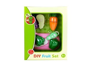 Obrazek Zestaw warzyw i owoców do krojenia