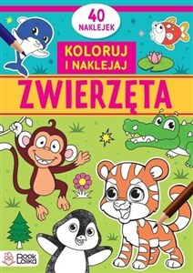 Obrazek Zwierzęta Koloruję i naklejam