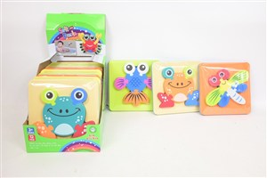 Obrazek Puzzle piankowe 3D (12szt)