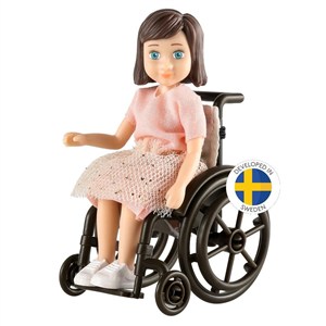 Picture of Lalka na wózku inwalidzkim