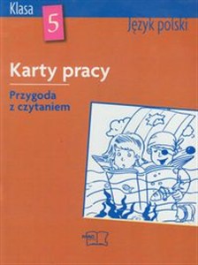 Obrazek Przygoda z czytaniem 5 Karty pracy Język polski, szkoła podstawowa