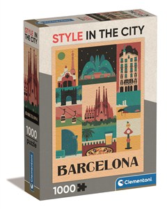 Obrazek Puzzle 1000 Compact Barcelona 39847
