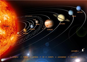 Obrazek Podkładka na biurko A3 Kosmos