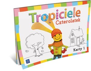 Obrazek Tropiciele Czterolatek. Karty pracy cz.1 WSiP