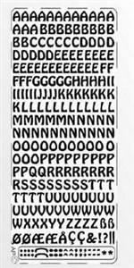 Obrazek Stiker ażurowy 010 10x23cm złoty