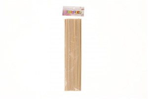 Obrazek Patyczki drewniane 30cm 8szt
