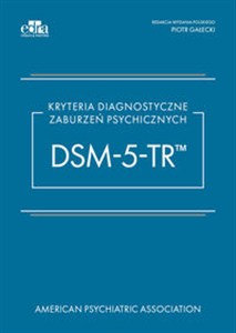 Picture of Kryteria diagnostyczne zaburzeń psychicznych DSM-5-TR