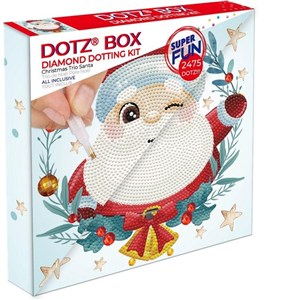 Picture of Diamond Dotz Dotz Box Christmas Trio Santa