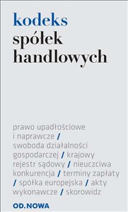 Obrazek Kodeks spółek handlowych