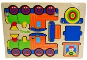 Picture of Układanka drewniana Pociąg