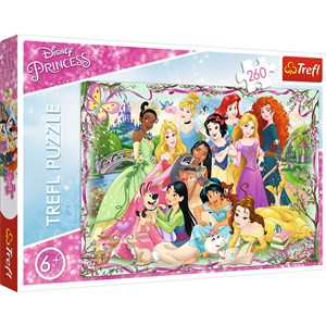 Obrazek Puzzle Spotkanie księżniczek 260