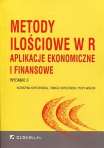 Obrazek Metody ilościowe w R z płytą CD Aplikacje ekonomiczne i finansowe