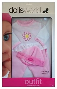 Picture of Ubranko deluxe + czapeczka biało-różowe