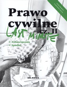 Picture of Last minute Prawo cywilne Część 2 Zobowiązania, spadki