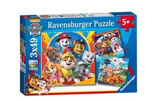 Obrazek Puzzle dla dzieci 3x49 Psi Patrol