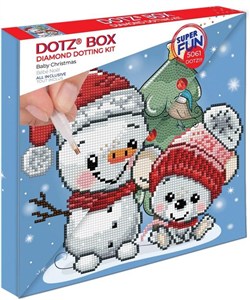 Obrazek Diamond Dotz Dotz Box Baby Christmas