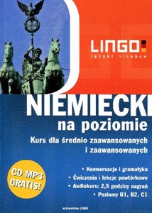 Obrazek Niemiecki na poziomie Kurs dla średnio zaawansowanych i zaawansowanych + CD MP3