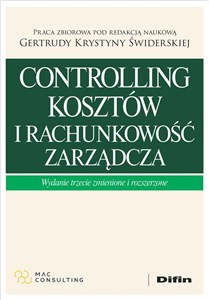 Picture of Controlling kosztów i rachunkowość zarządcza