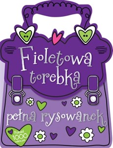 Obrazek Fioletowa torebka pełna rysowanek