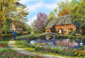 Obrazek Puzzle Wiejska chatka 5000