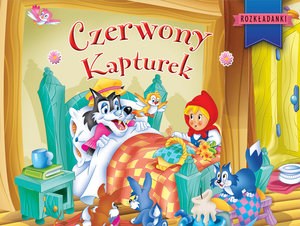 Obrazek Czerwony Kapturek. Rozkładanki