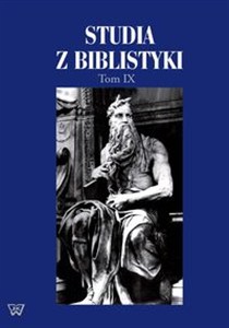 Obrazek Studia z biblistyki Tom 9