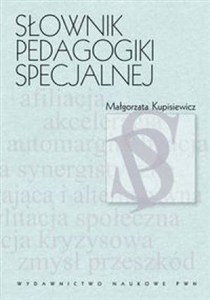 Picture of Słownik pedagogiki specjalnej