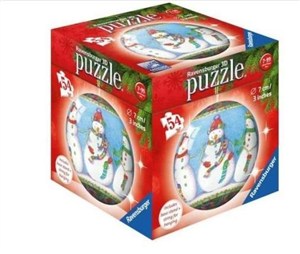 Obrazek Puzzle 3D Święta - Bałwany