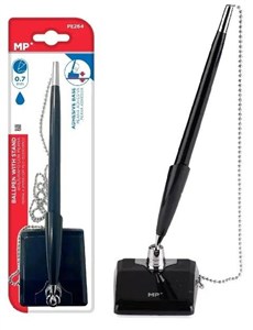 Picture of Długopis recepcyjny ze stojakiem niebieski