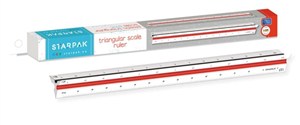 Obrazek Linijka plastikowa Skalówka