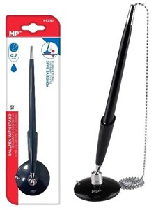 Picture of Długopis recepcyjny ze stojakiem niebieski