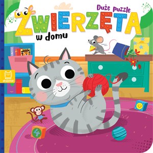Obrazek Zwierzęta w domu. Duże puzzle