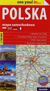 Obrazek Polska mapa samochodowa 1:700 000