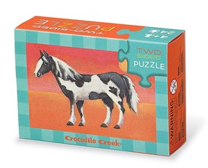 Obrazek Puzzle dwustronne Konie 24