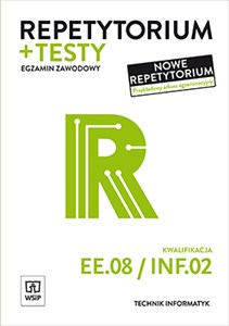 Obrazek Repetytorium i testy egzaminacyjne Technik informatyk Kwalifikacja EE.08/INF.02. Egzamin zawodowy